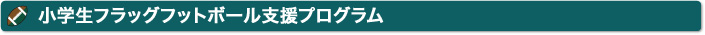 小学生フラッグフットボール支援プログラム