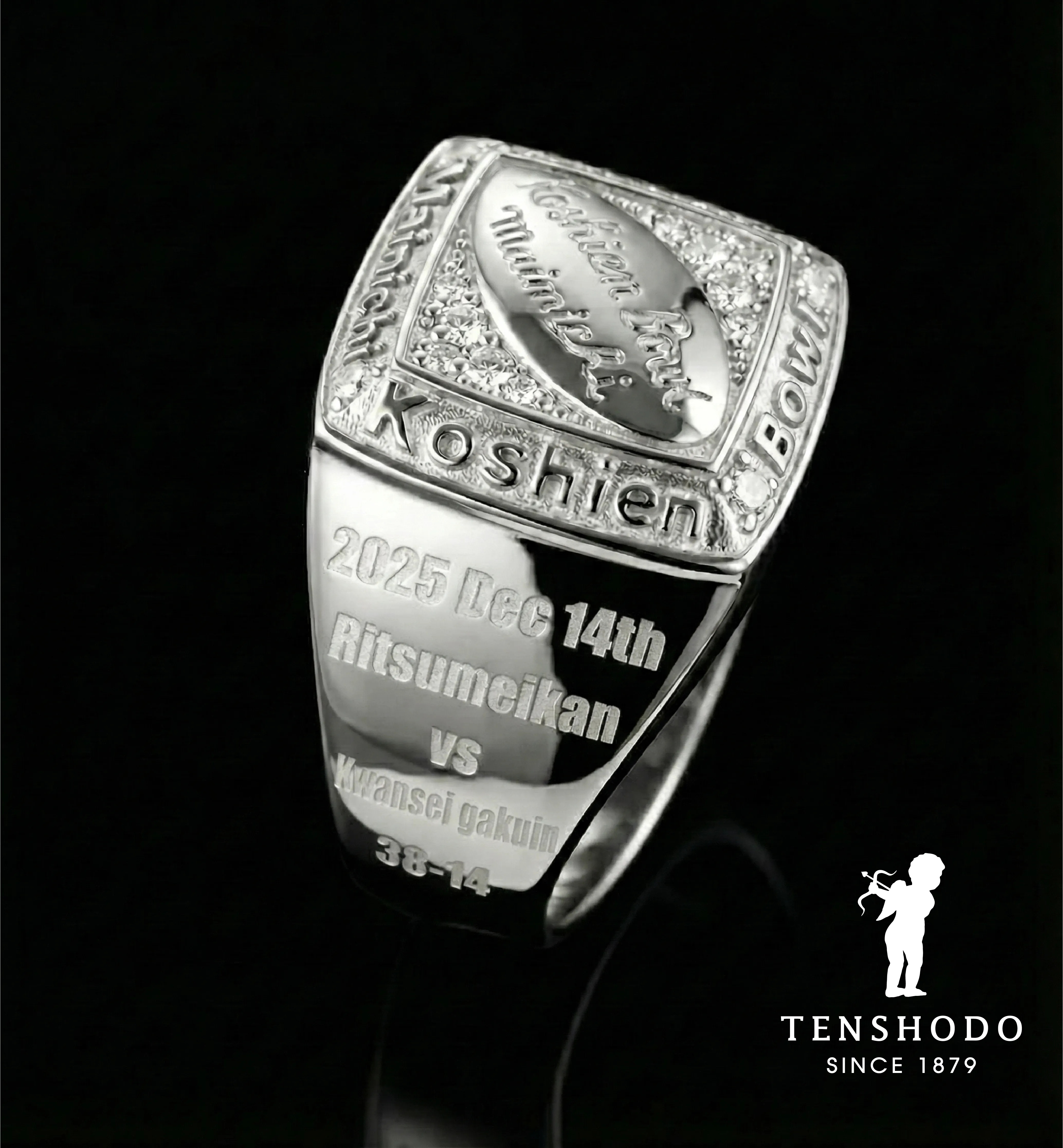 第80回毎日甲子園ボウル】 80回大会「公式チャンピオンリング & 記念